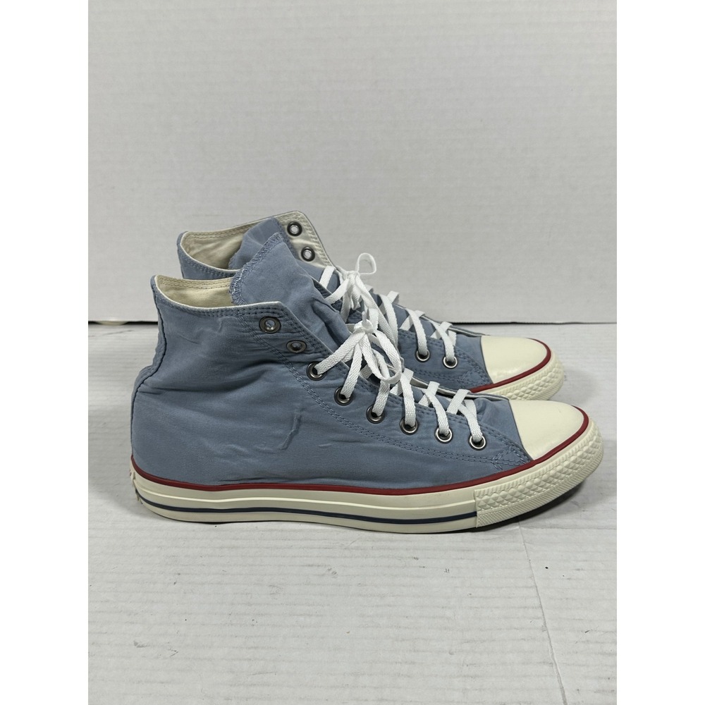 Converse Chuck Taylor AllStar High Top Blue Canvas Sneakers 157608C Mens 10 W 12 - Picture 4 of 9